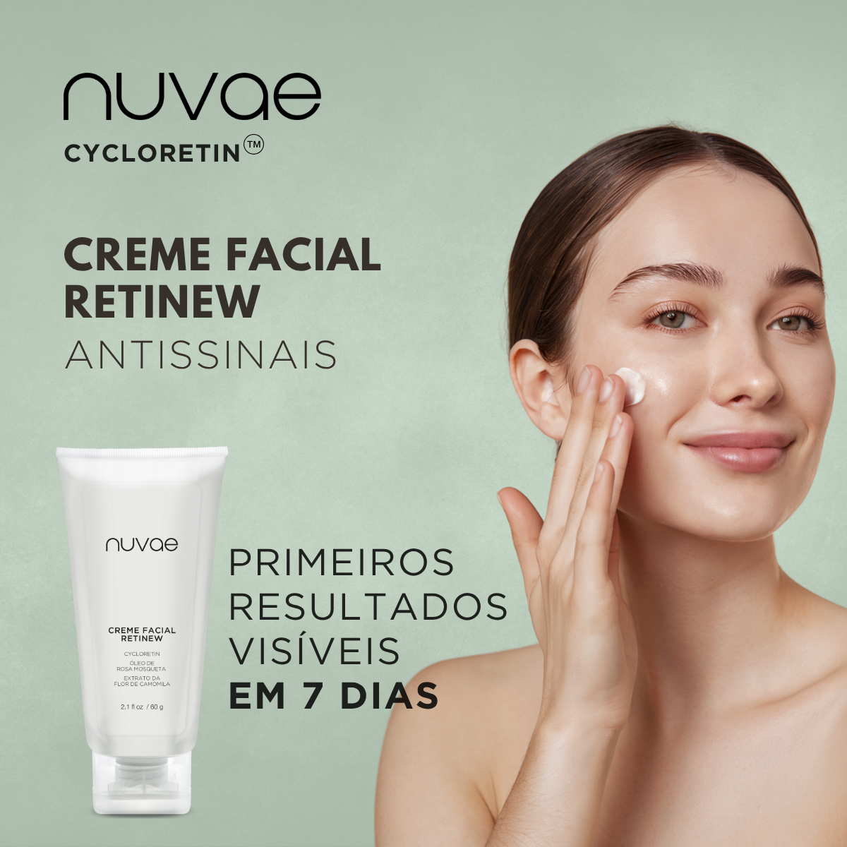 Kit Nuvae Retinew Com Cycloretin Renovação Completa