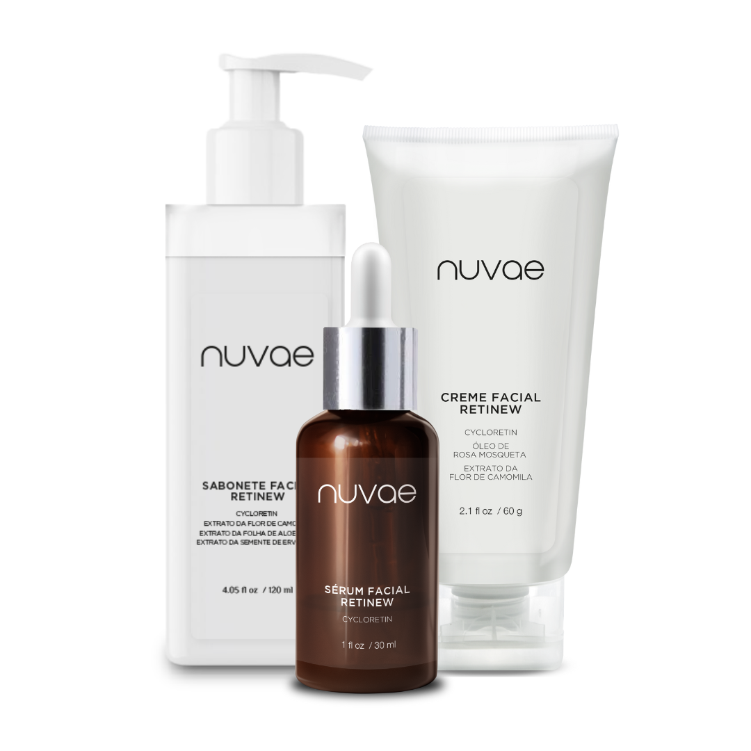 Kit Nuvae Retinew Com Cycloretin Renovação Completa