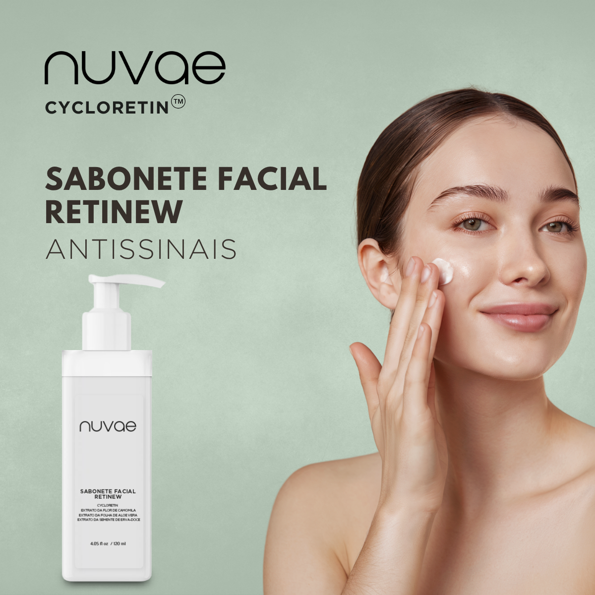Kit Nuvae Sérum Retinew – Limpeza & Rejuvenescimento Com Cycloretin