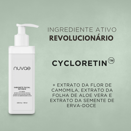 Kit Nuvae Sérum Retinew – Limpeza & Rejuvenescimento Com Cycloretin
