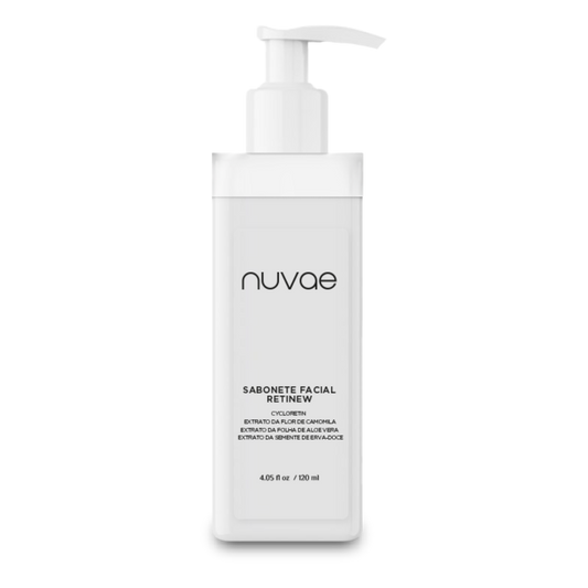 Sabonete Facial Nuvae Retinew Com Cycloretin Limpeza Profunda e Renovação